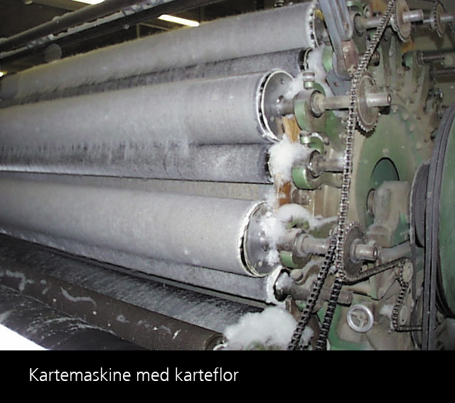 fremstilling af filt kartning